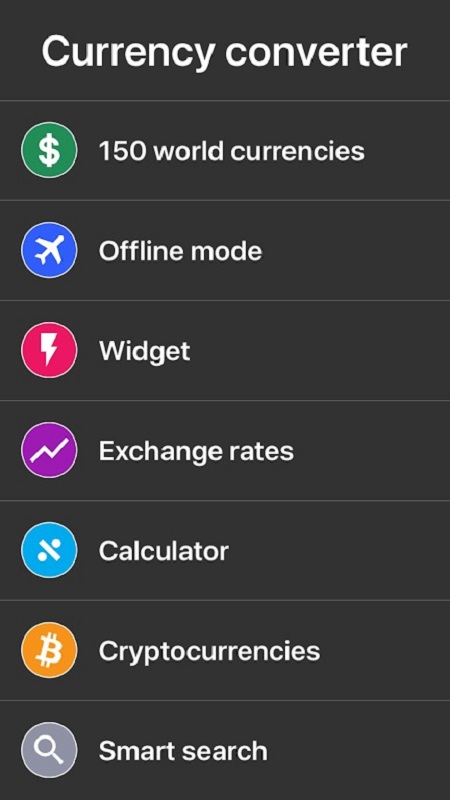 Currency converter offline Screenshot2