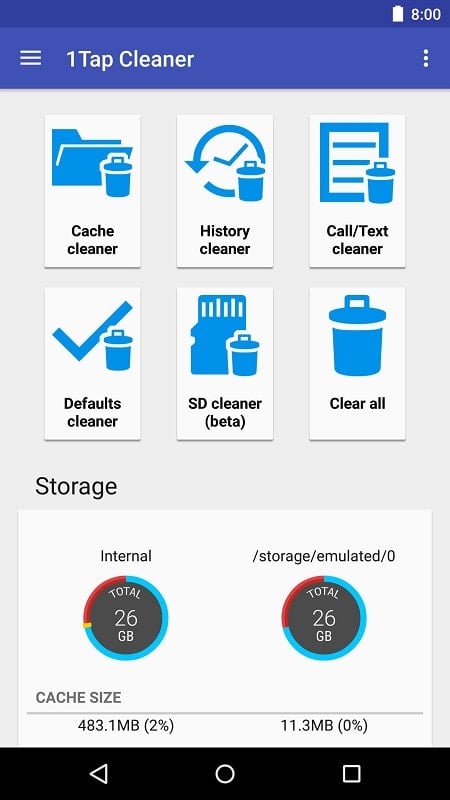 1Tap Cleaner Pro Screenshot2