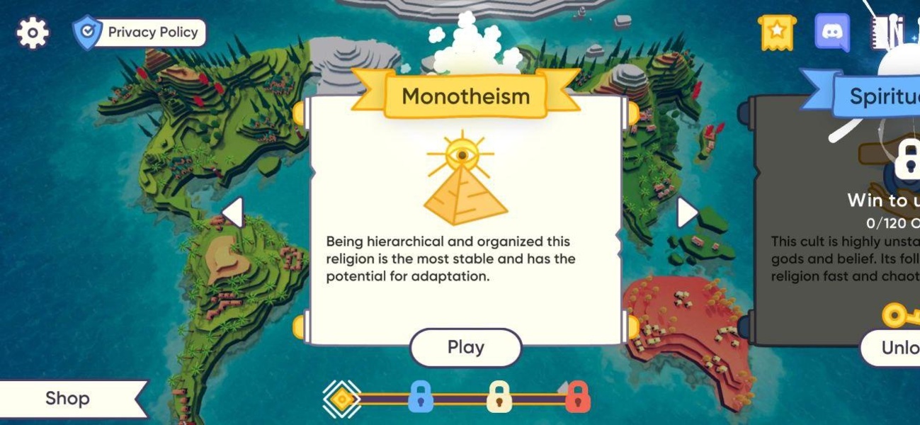 Religion Inc. The game god sim Screenshot1