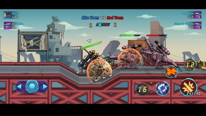 Mech War: Jurassic Dinosaur Screenshot3