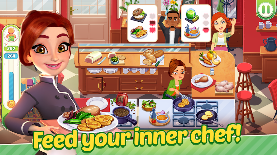 Delicious World - Cooking Game Screenshot2