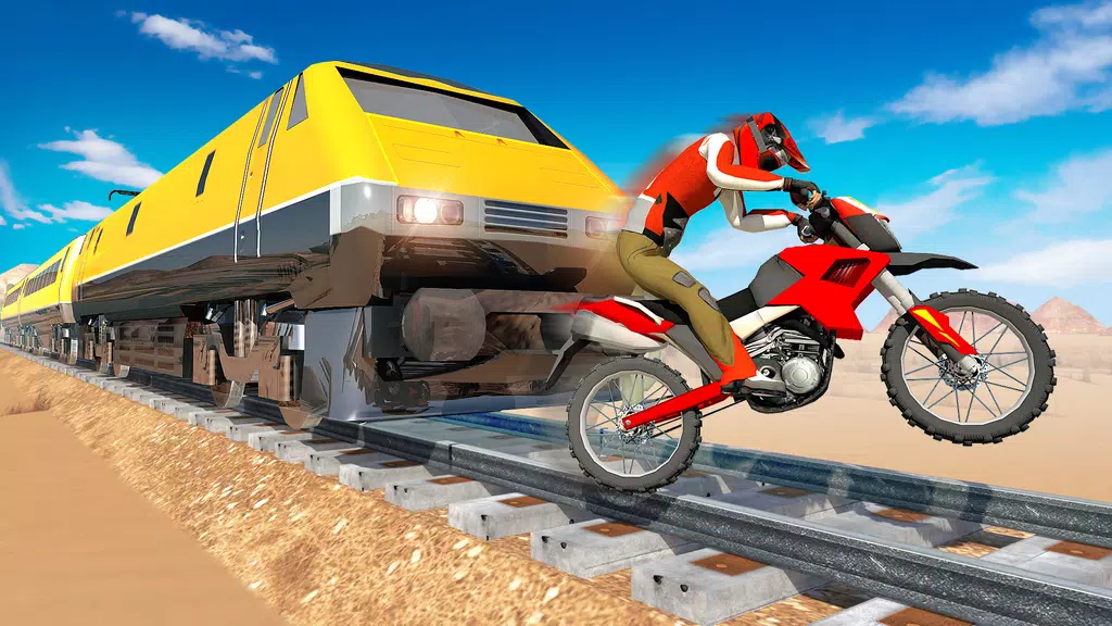 Bike vs. Train – Top Speed Tra Screenshot4