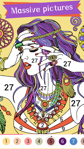 Coloring Book -Paint by Number Screenshot2