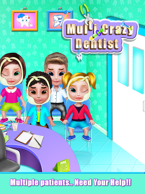 Happy Teeth Care Fun game Screenshot1