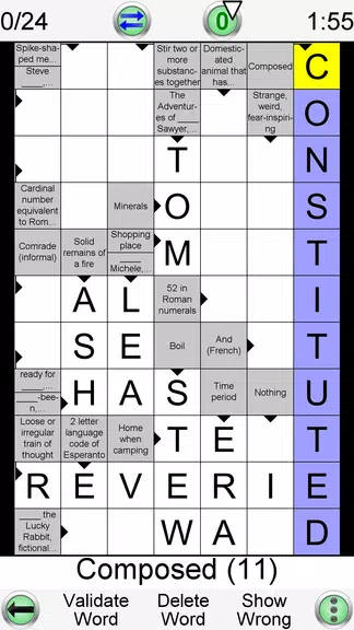 Arrow Crossword Screenshot1