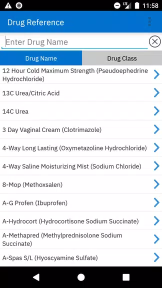 Micromedex Drug Reference Screenshot1