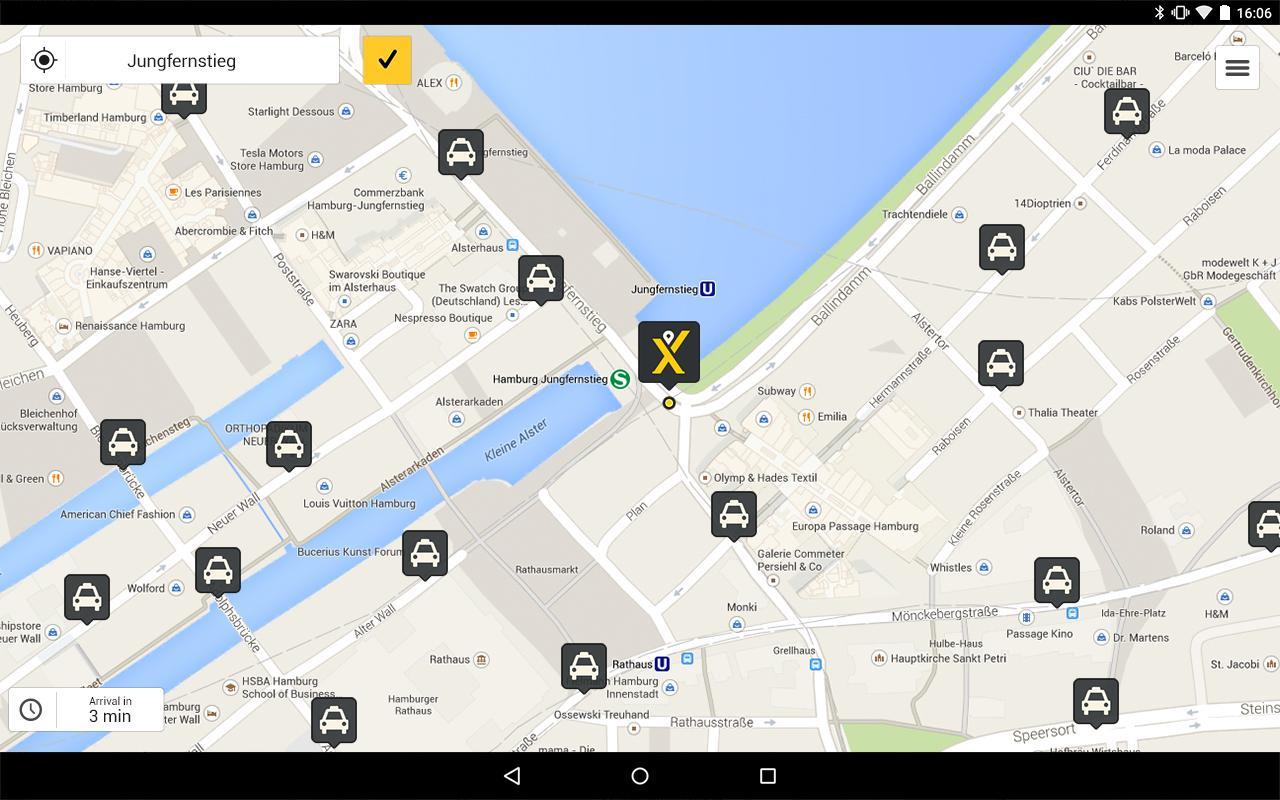 FREENOW - Taxi and more Screenshot1