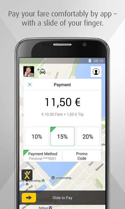 FREENOW - Taxi and more Screenshot5