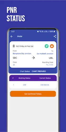 Train Ticket Booking App Screenshot2