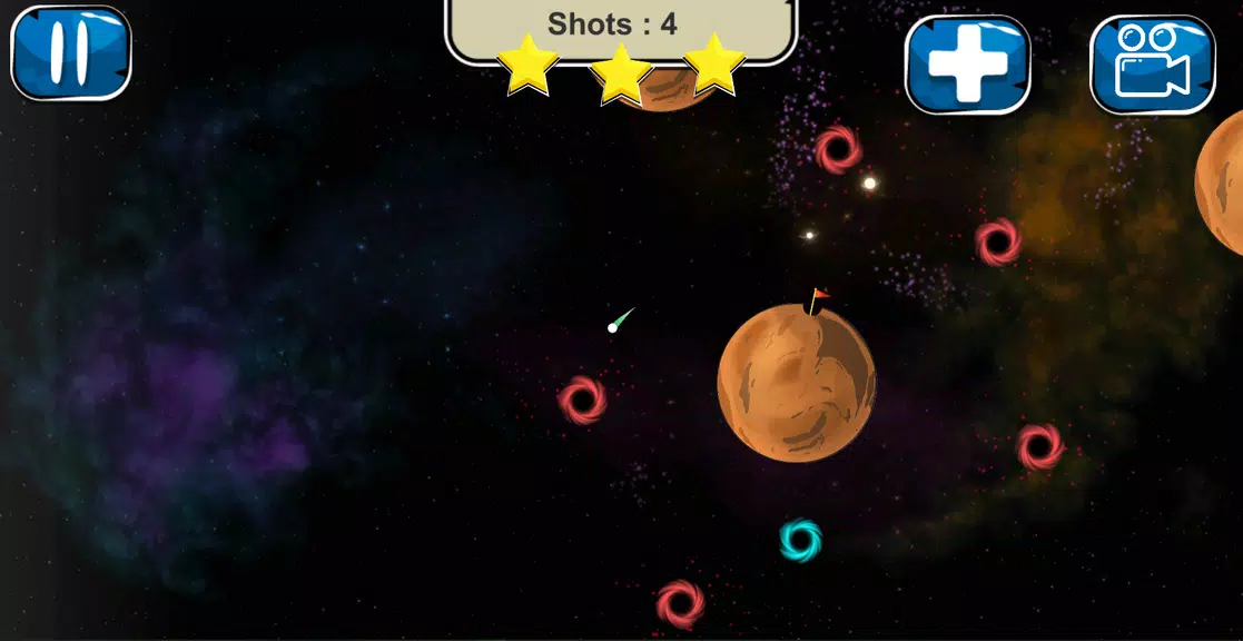 Orbit Golfing Game get over it Screenshot1