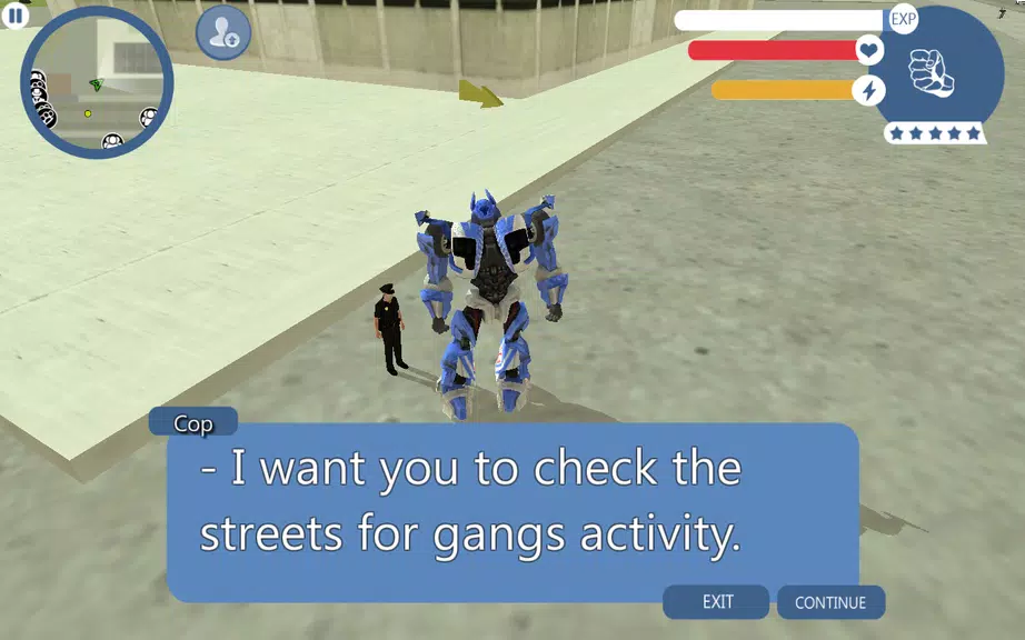 Supercar Robot Screenshot1