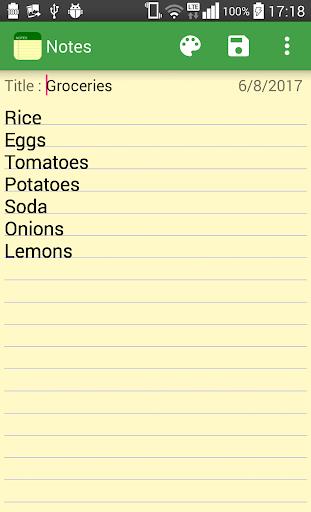 Notes - Notepad Screenshot2