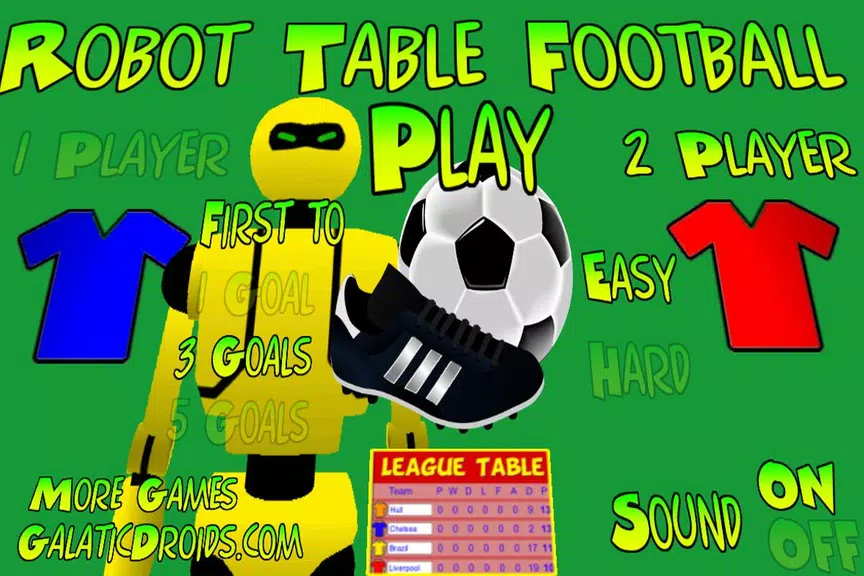 Robot Table Football Screenshot3