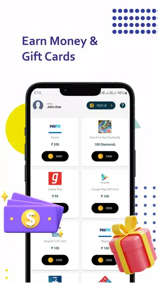 Earn Rewards & Cashback Screenshot1