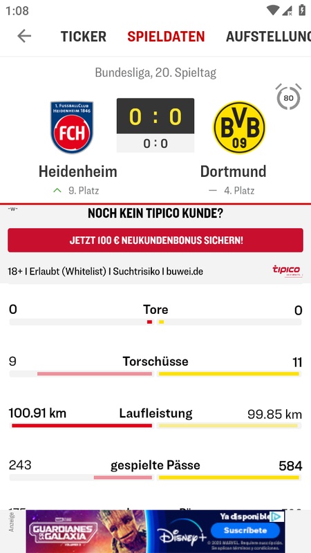 kicker Fußball News Screenshot3