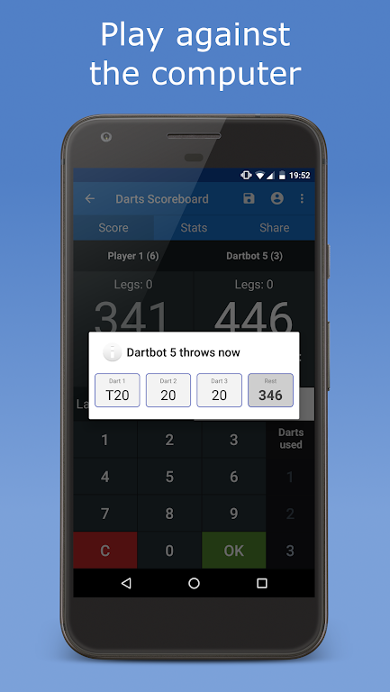 Darts Scoreboard Screenshot3