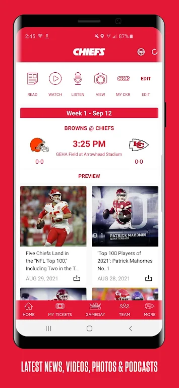 Chiefs Mobile Screenshot2