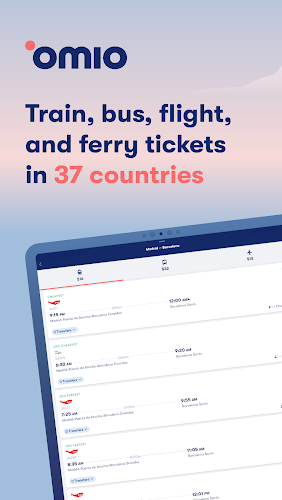 Omio: Train and bus travel app Screenshot6