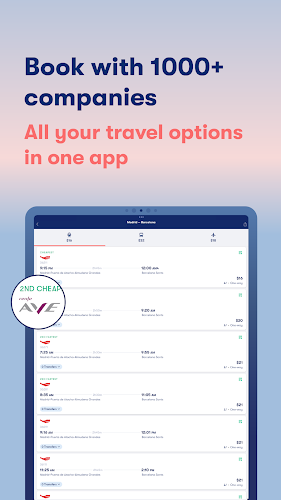 Omio: Train and bus travel app Screenshot13