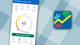 WiFi analyzer, WiFi speedmeter Screenshot1