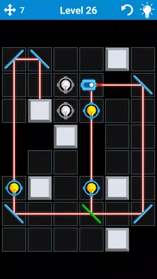 Laser Puzzle - Logic Game Screenshot2