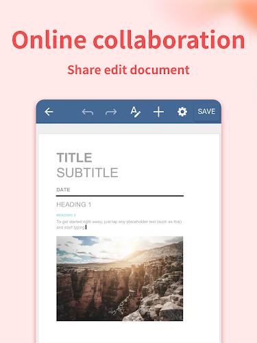 Document Editor:Word,Sheet,PDF Screenshot12