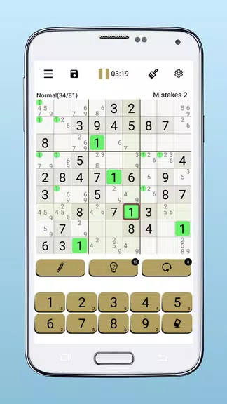 Sudoku - 4x4 6x6 9x9 16x16 Screenshot4