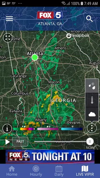 FOX 5 Storm Team Weather Radar Screenshot3