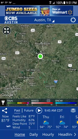 CBS Austin WX Screenshot1