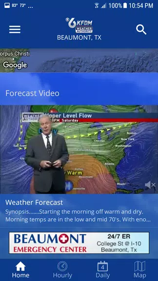 KFDM WX Screenshot2