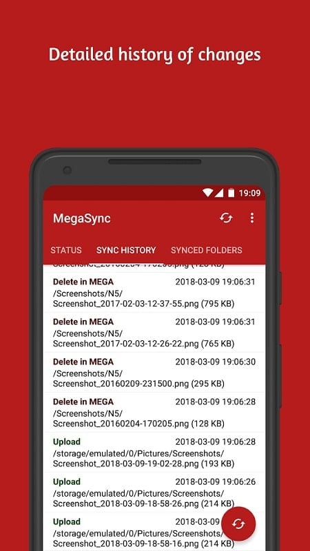 Autosync for MEGA - MegaSync Screenshot1