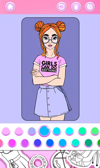 Fashion Coloring Book Screenshot3