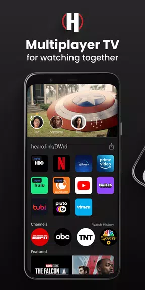 Hearo - Watch Movies Together Screenshot1