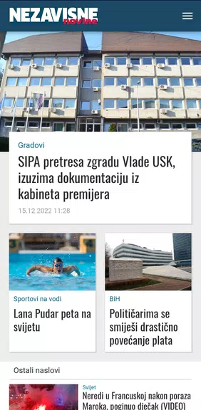 Nezavisne novine Screenshot1