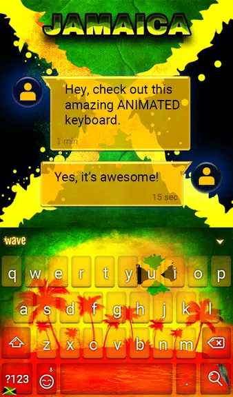 Jamaica Animated Keyboard Screenshot3