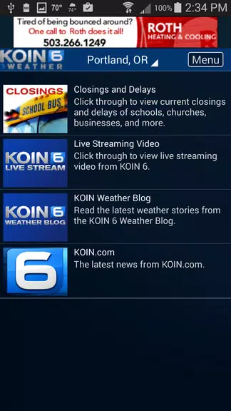 PDX Weather - KOIN Portland OR Screenshot3