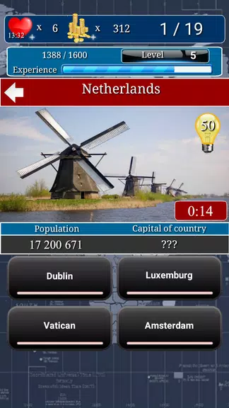Geography: capitals, flags, co Screenshot4
