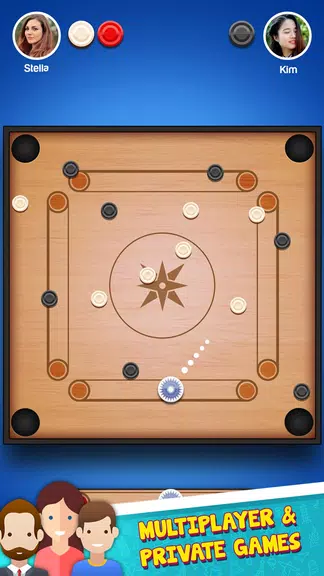 Carrom Master - Online Carrom Screenshot1