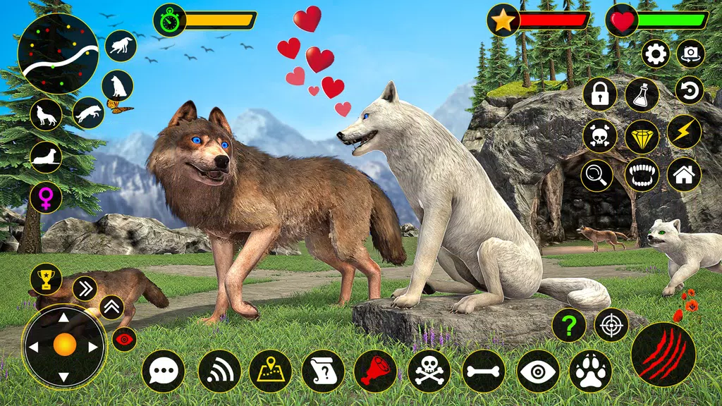 The Wolf Simulator: Wild Game Screenshot2