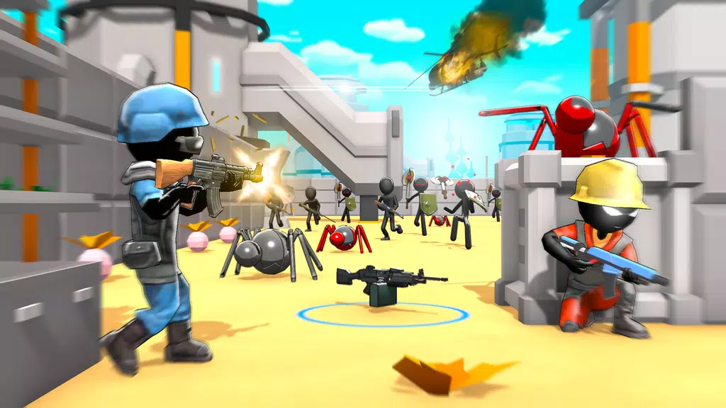 Stickman Gun Shooter 3D Screenshot4