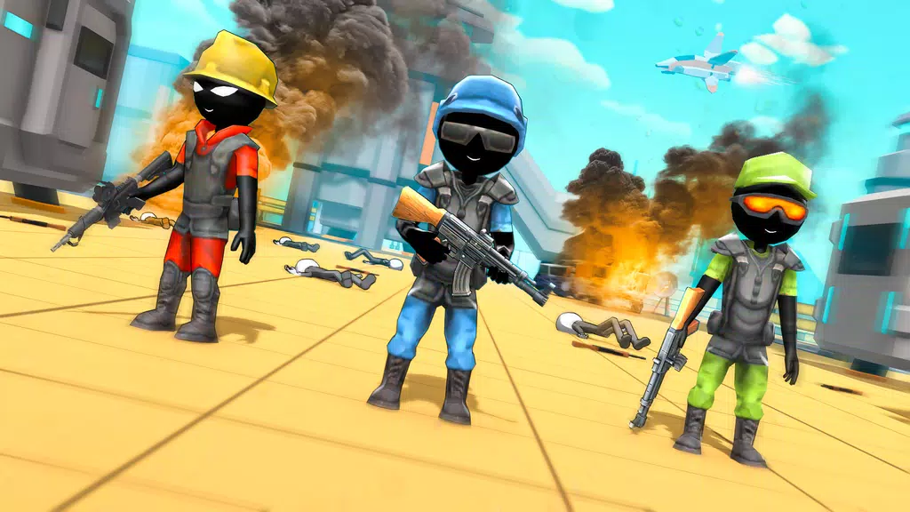 Stickman Gun Shooter 3D Screenshot2