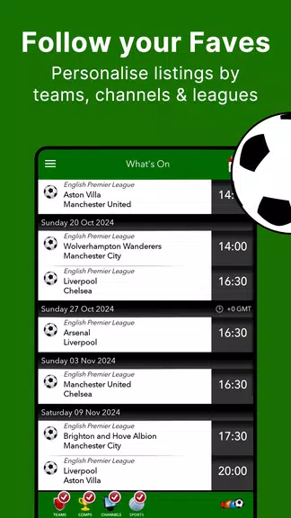 Live Football on TV Screenshot4