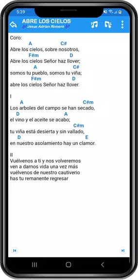 Himnario con Notas Screenshot4