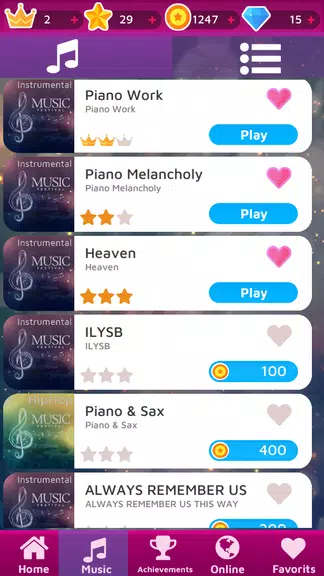 Pink Piano Tiles 3 Screenshot2