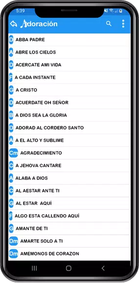 Himnario con Notas Screenshot3