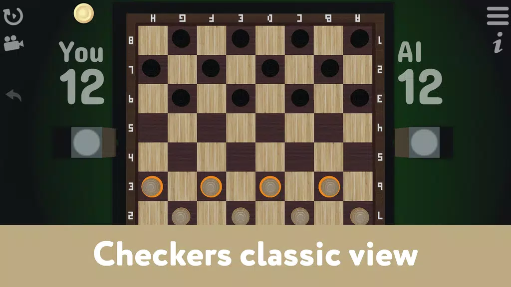 Checkers for two - Draughts Screenshot1