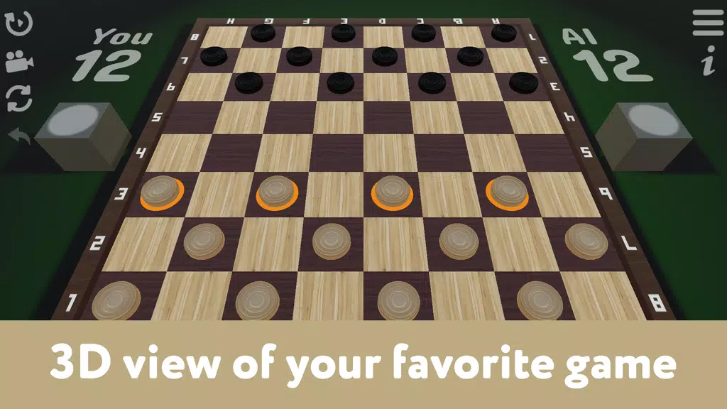 Checkers for two - Draughts Screenshot3