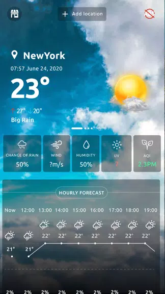 Weather App - Weather Channel Screenshot1