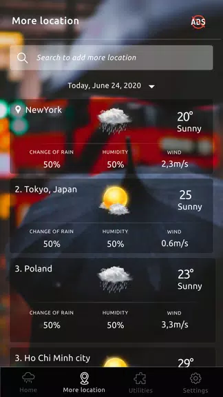 Weather App - Weather Channel Screenshot3