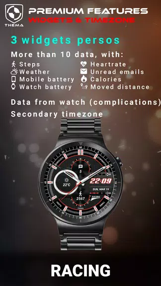 Racing Watch Face Screenshot4